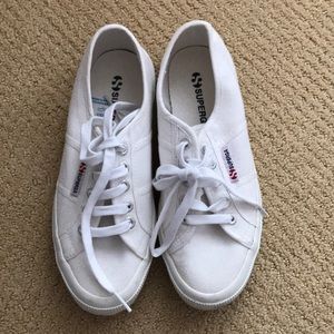 White Superga sneakers size 37 EURO 7 US